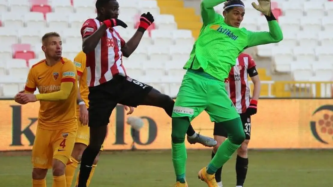 'Süper Lig: DG Sivasspor: 2 - Kayserispor: 0 (Maç sonucu)'
