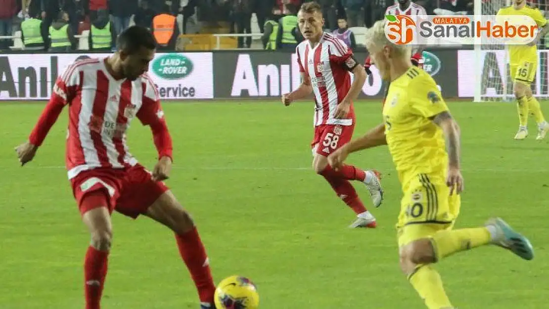 Süper Lig: D.G. Sivasspor: 3 - Fenerbahçe: 1 (Maç sonucu)