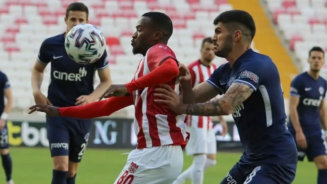 'Süper Lig: Sivasspor: 0 - Kasımpaşa: 0 (Maç devam ediyor)'