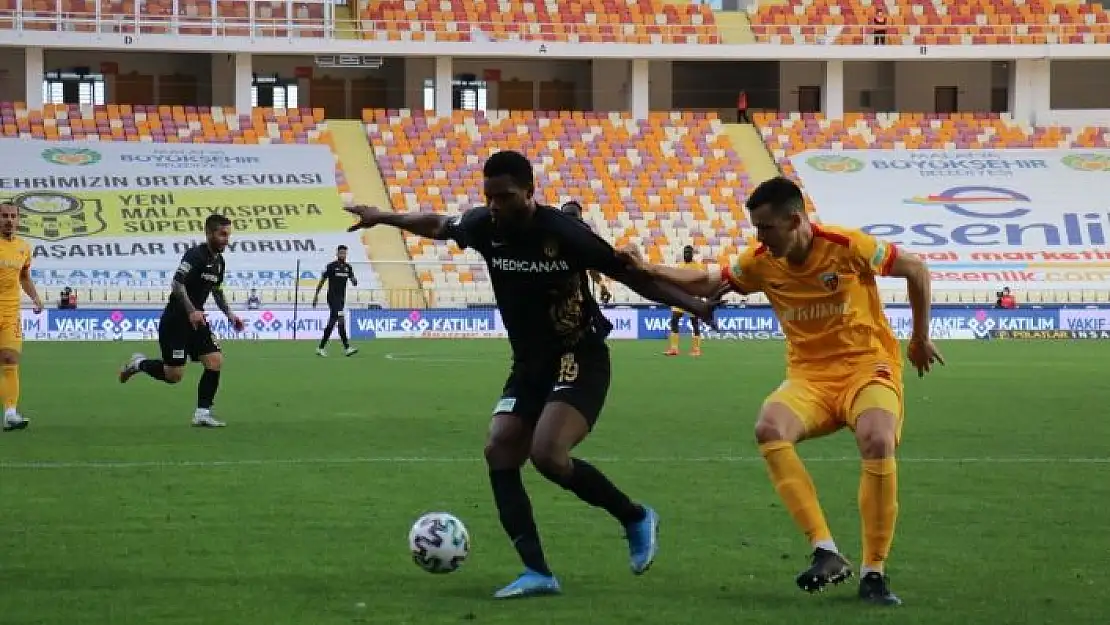 'Süper Lig: Yeni Malatyaspor: 1 - Kayserispor: 1 (Maç sonucu)'