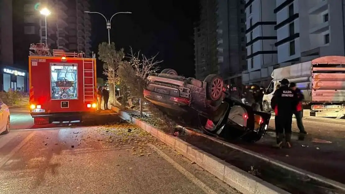 'Sürücü direksiyon hakimiyetini kaybetti, araç takla attı: 1 yaralı'