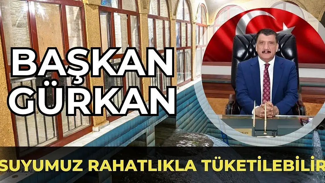 Suyumuz rahatlıkla tüketilebilir