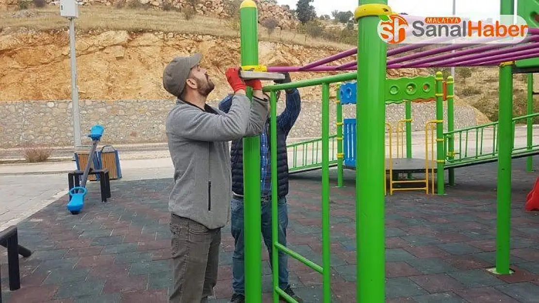 Tabiat parkında bakım ve onarım çalışmaları devam ediyor