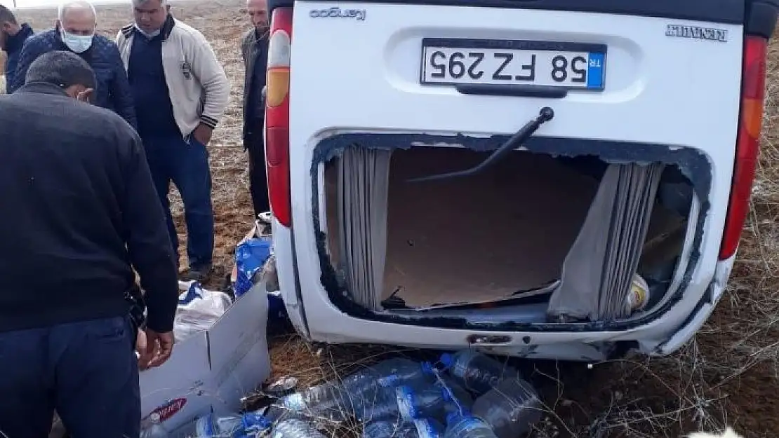 'Takla atan araçta1 kişi öldü 1 kişi yaralandı'