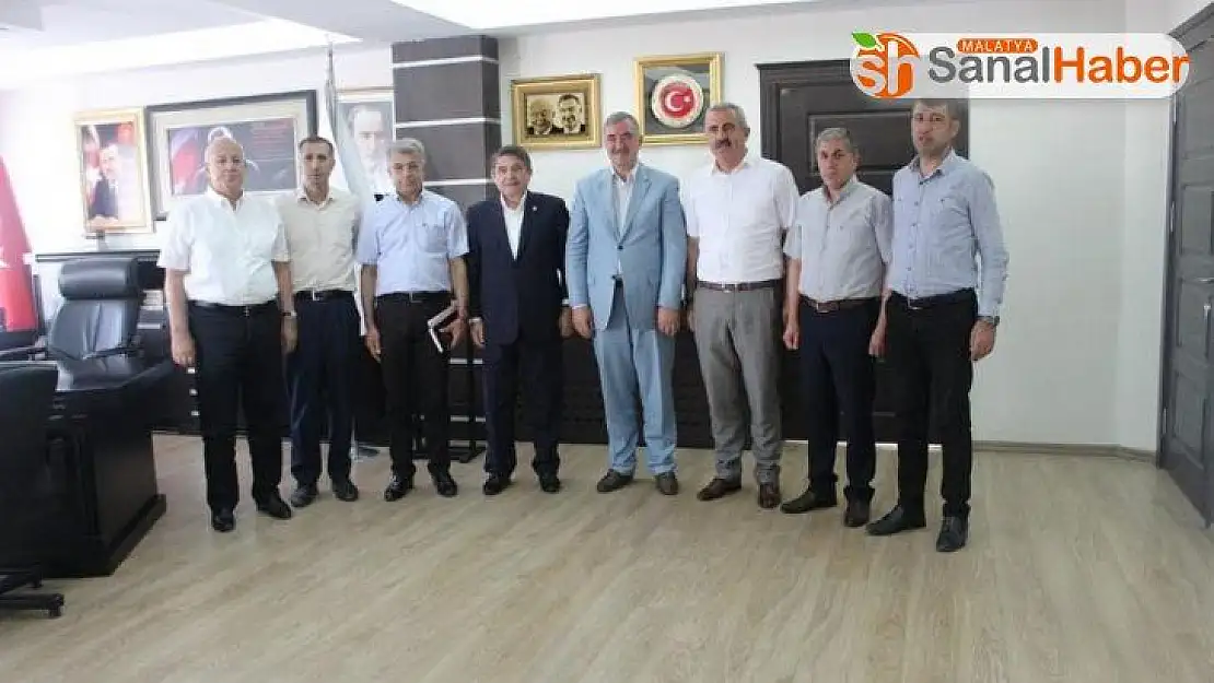 Tanrıverdi Başkan Turanlı'yla bir araya geldi