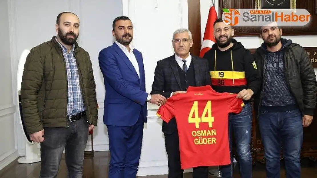 Taraftarlar Derneği'nden Başkan Güder'e ziyaret