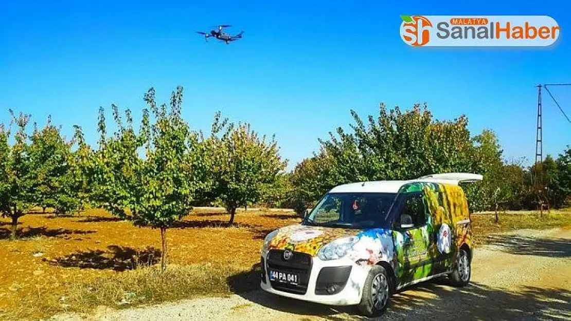 Malatya´da Tarım arazileri dron ile  takip ediliyor