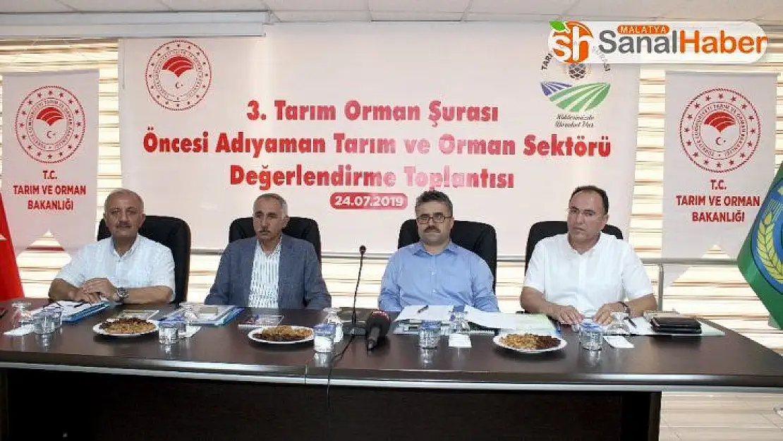 Tarım ve orman sektörü masaya yatırıldı