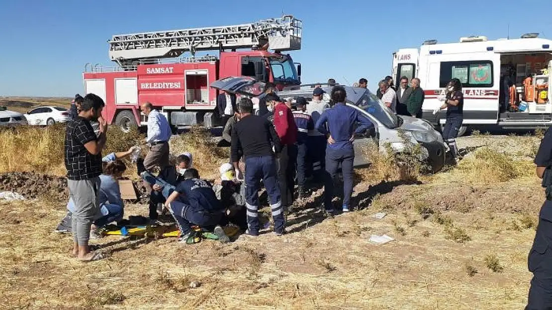 'Taziyeye giden aile kaza yaptı: 1 ölü, 4 yaralı'