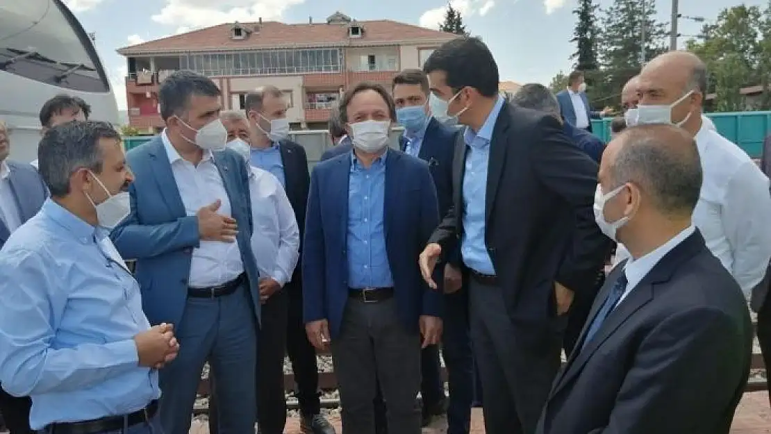'TCDD Genel Müdürü Uygun, alt geçitte inceleme yaptı'