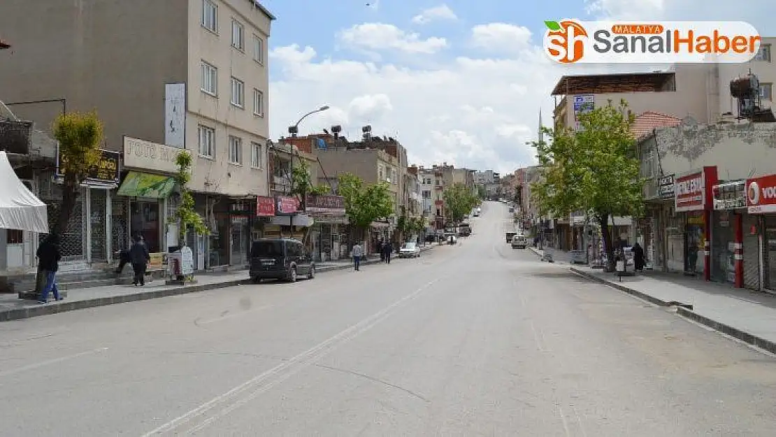 Tedbirler sonrası Besni'de sessizlik hakim oldu