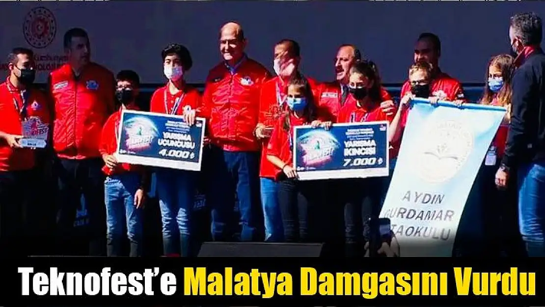 Teknofest´e Malatya Damgasını Vurdu