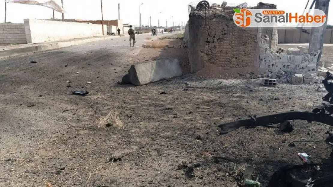 Tel Abyad'da bomba yüklü araç patladı