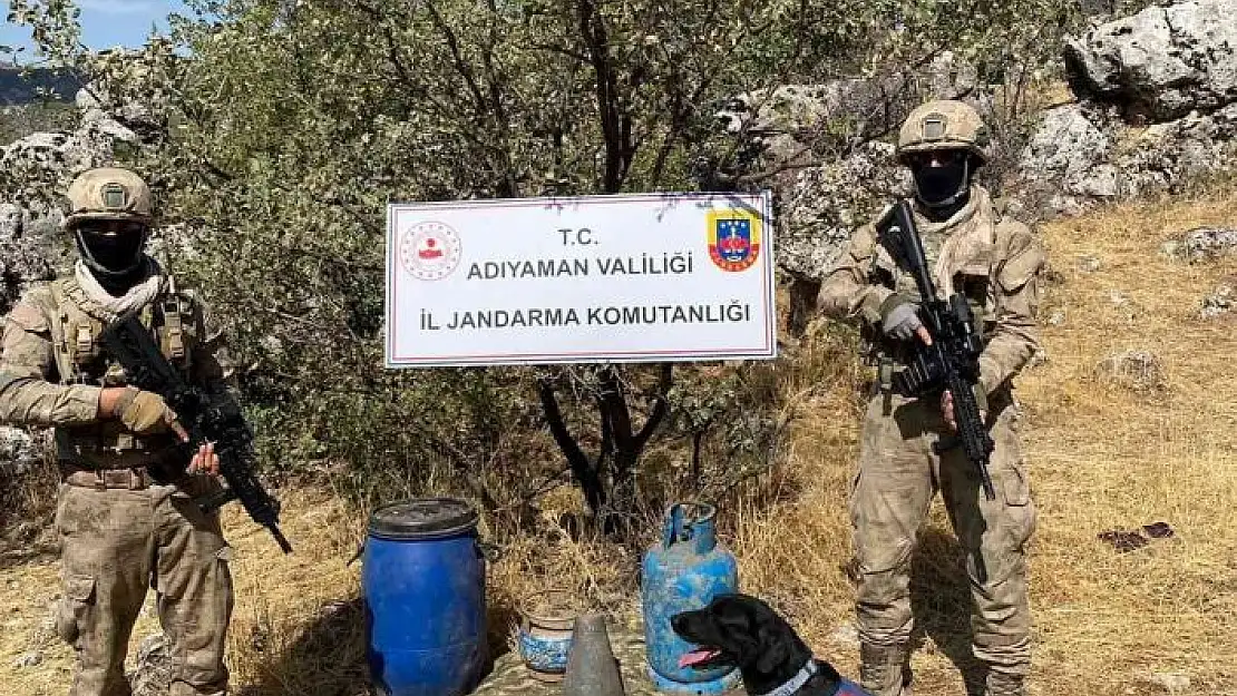 'Terör örgütüne ait yaşam malzemesi bulundu'