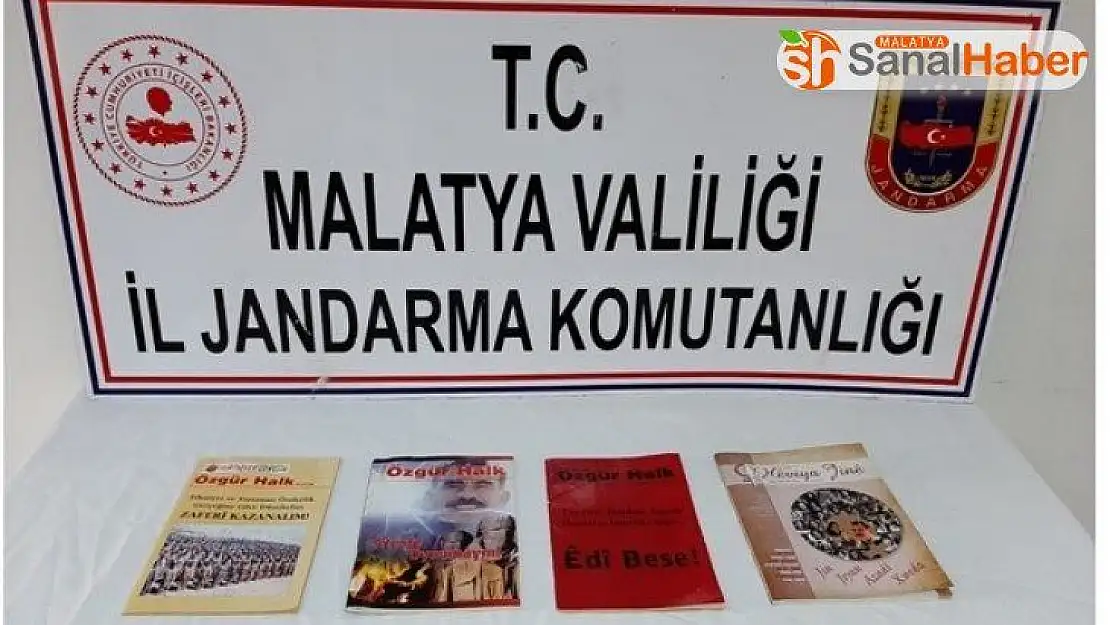 Malatya´da Terör propagandasına 1 gözaltı