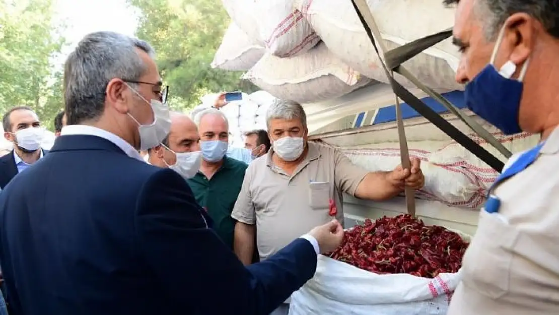 'Tescilli ''Maraş biberi'' pazara indi'