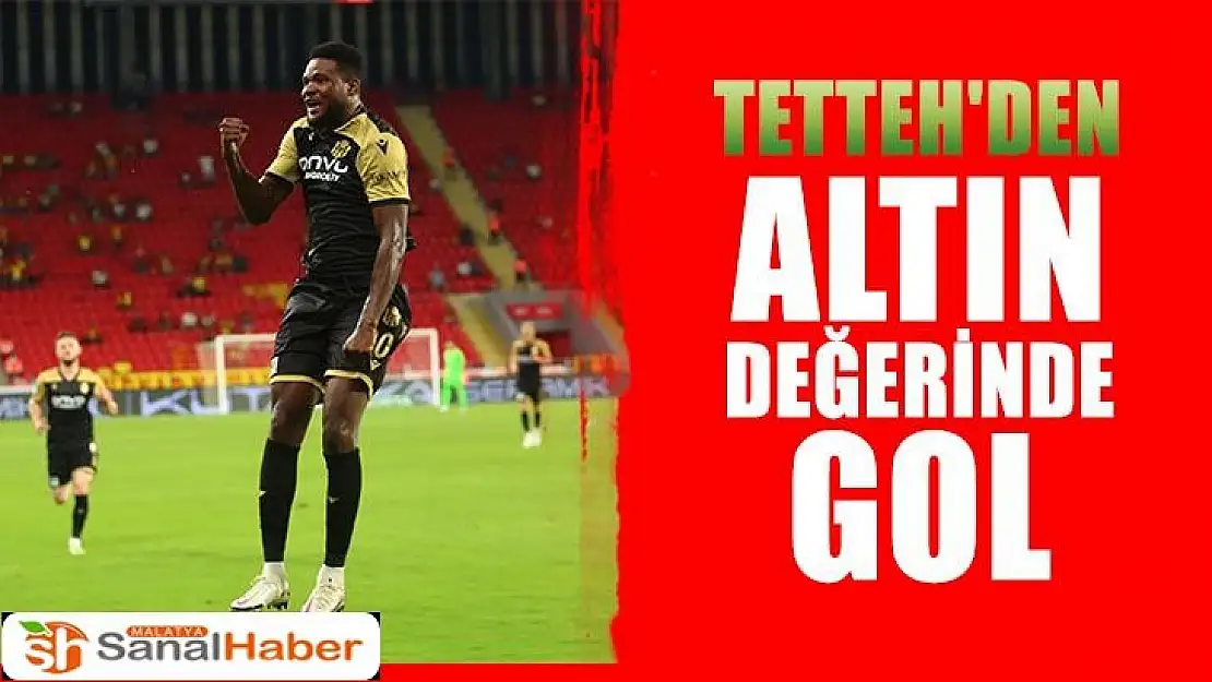 Tetteh´den altın değerinde gol