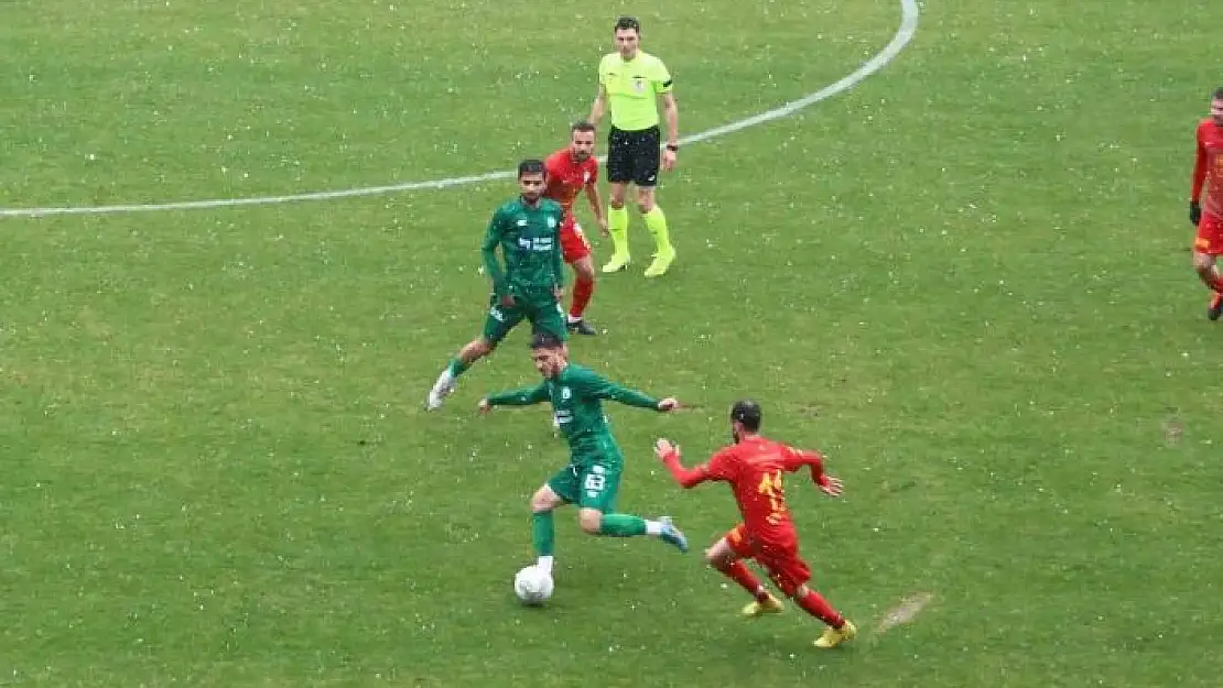 'TFF 2. Lig: Sivas Belediyespor: 2 - Amed Sportif Faaliyetler: 2'