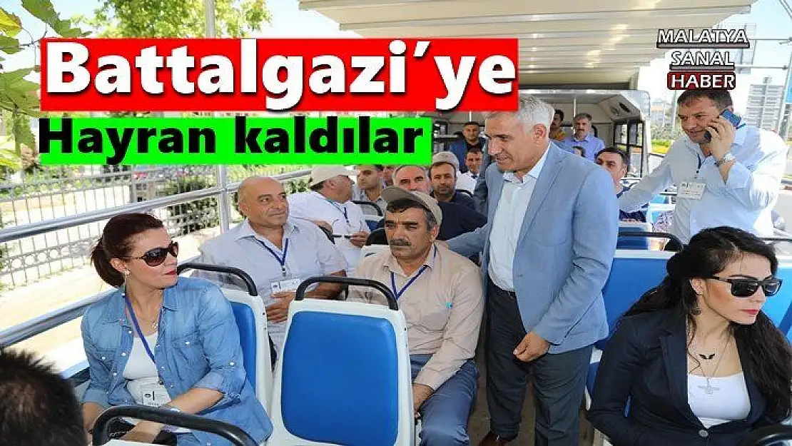 Battalgazi'ye hayran kaldılar