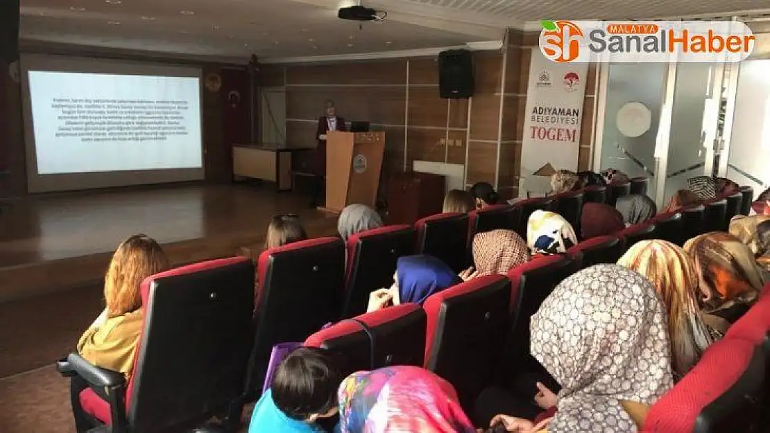 TOGEM kursiyerlerine seminer verildi