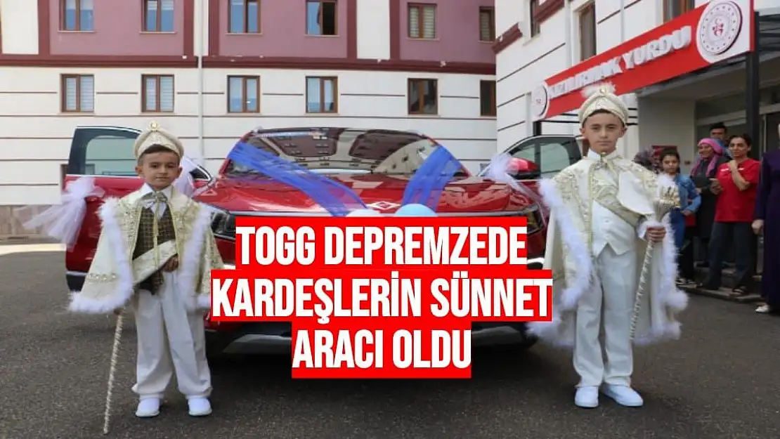 TOGG gelin arabası oldu