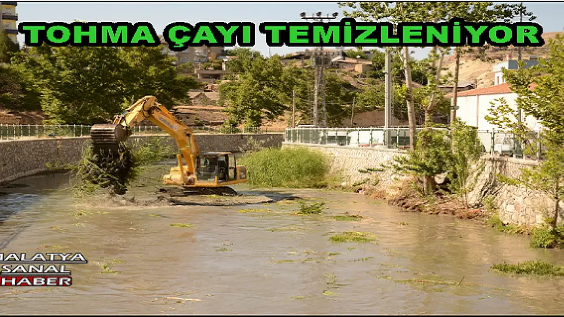  TOHMA ÇAYI TEMİZLENİYOR