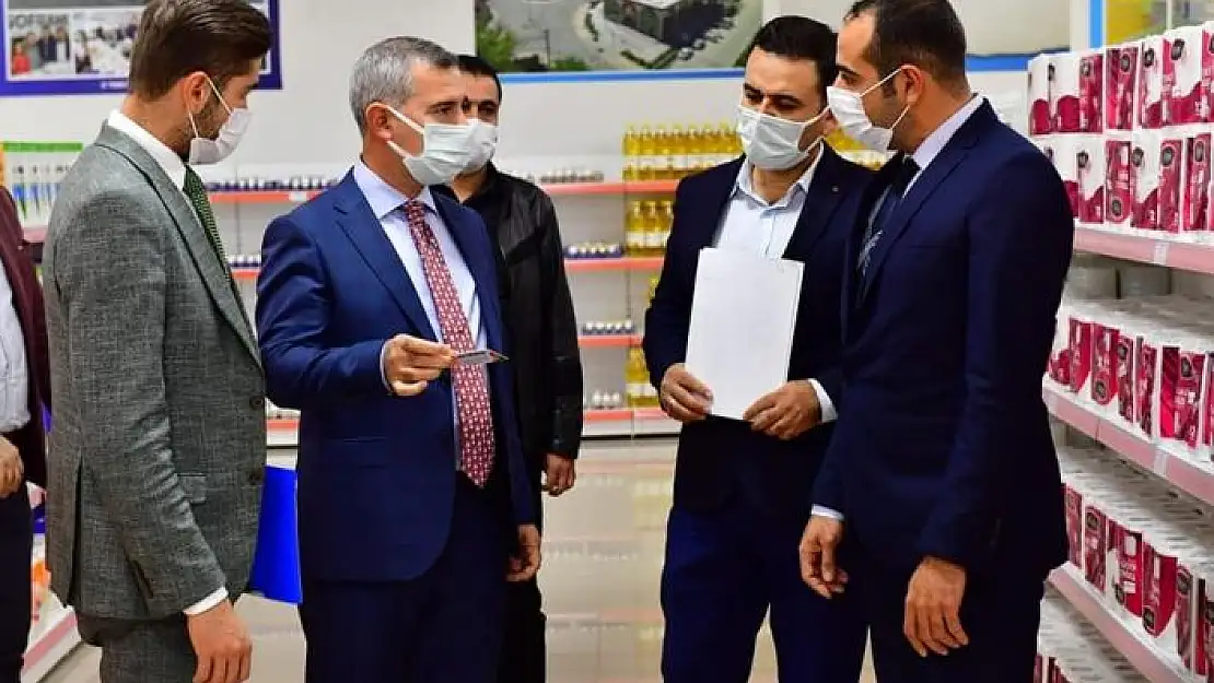 'Topaloğlu, emanet çarşıyı inceledi'