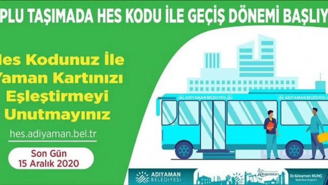 'Toplu taşıma araçlarına HES kodu şartı getirildi'