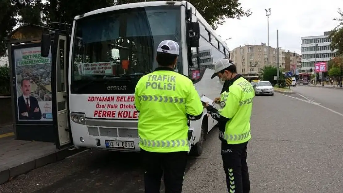 'Toplu taşıma araçlarında korona denetimi'