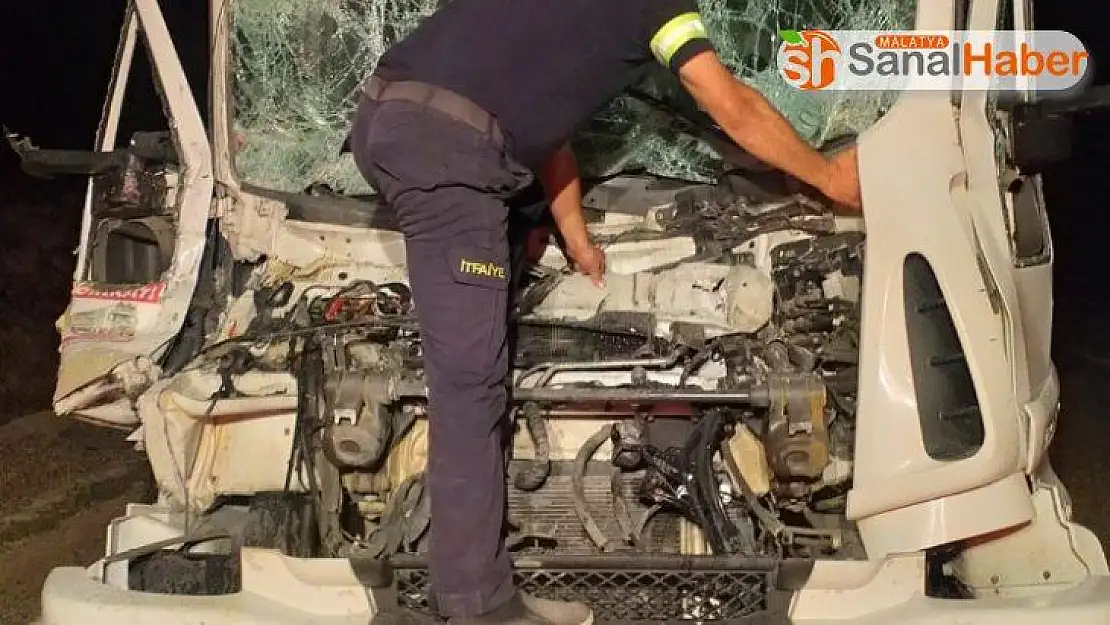 Trafik kazası 1 ağır yaralı