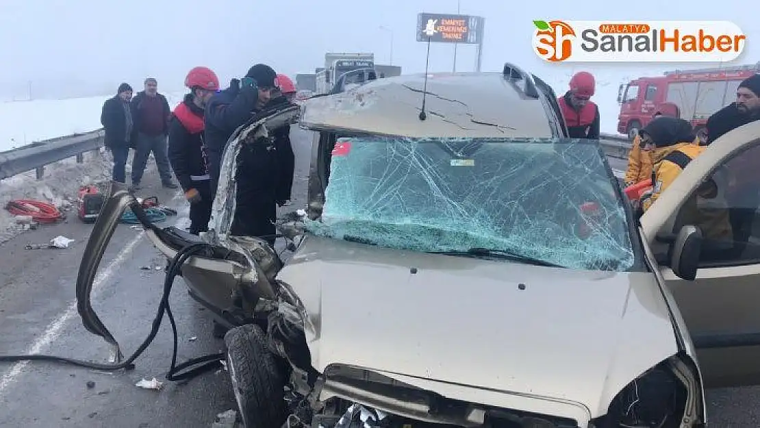 Trafik kazası 5 yaralı