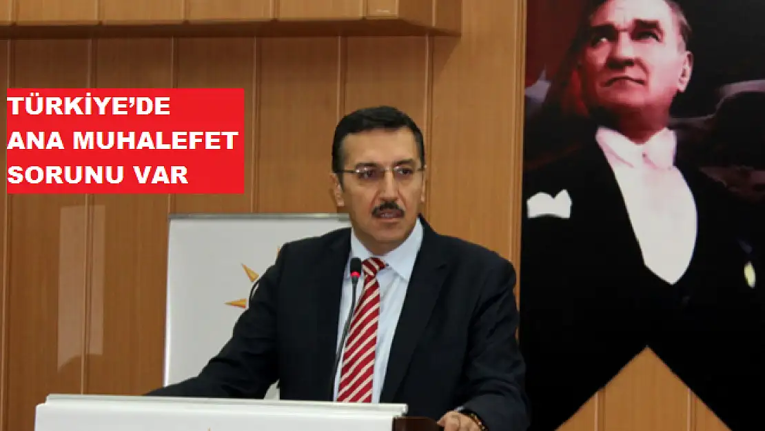 TÜFENKCİ TÜRKİYE´DE ANA MUHALEFET SORUNU VAR