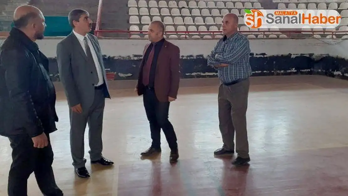 Tunç, spor tesislerinde incelemelerde bulundu