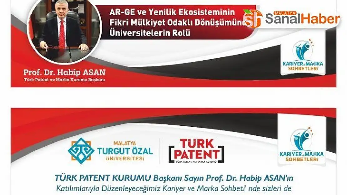 Türk Patent Kurumu Başkanı, MTÜ'de konferans verecek