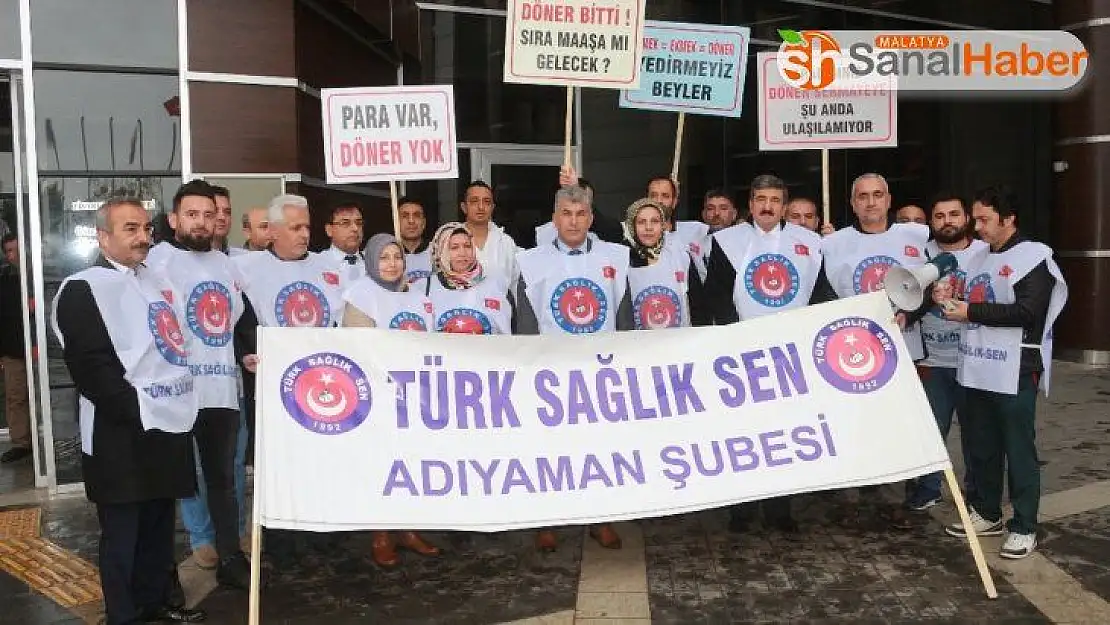 Türk Sağlık-Sen hastanede döner sermaye açıklaması yaptı