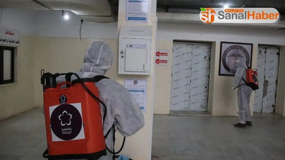 Türkiye'den İdlib'de sterilizasyon işlemlerine destek