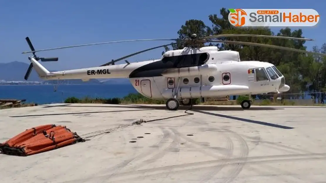 Türkiye'den KKTC'ye yangın helikopteri