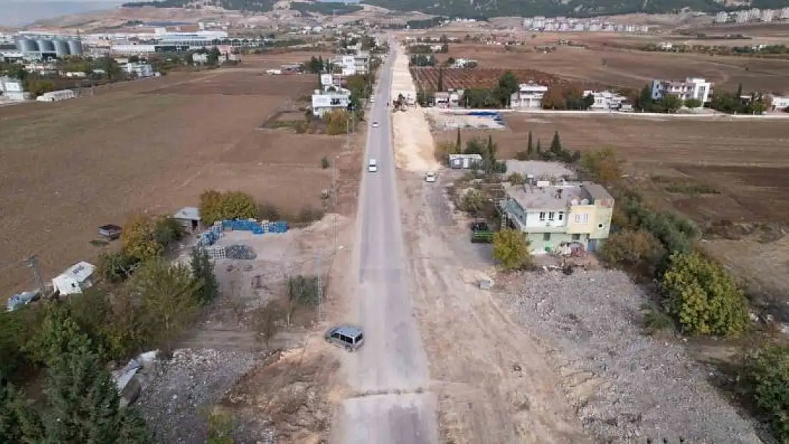 'Türmüz yolunda genişletme çalışmaları başladı'