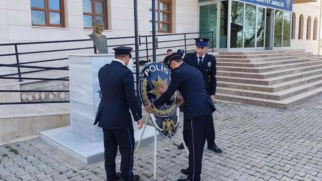 'Tut ilçesinde 10 Nisan Polis Haftası kutlandı'