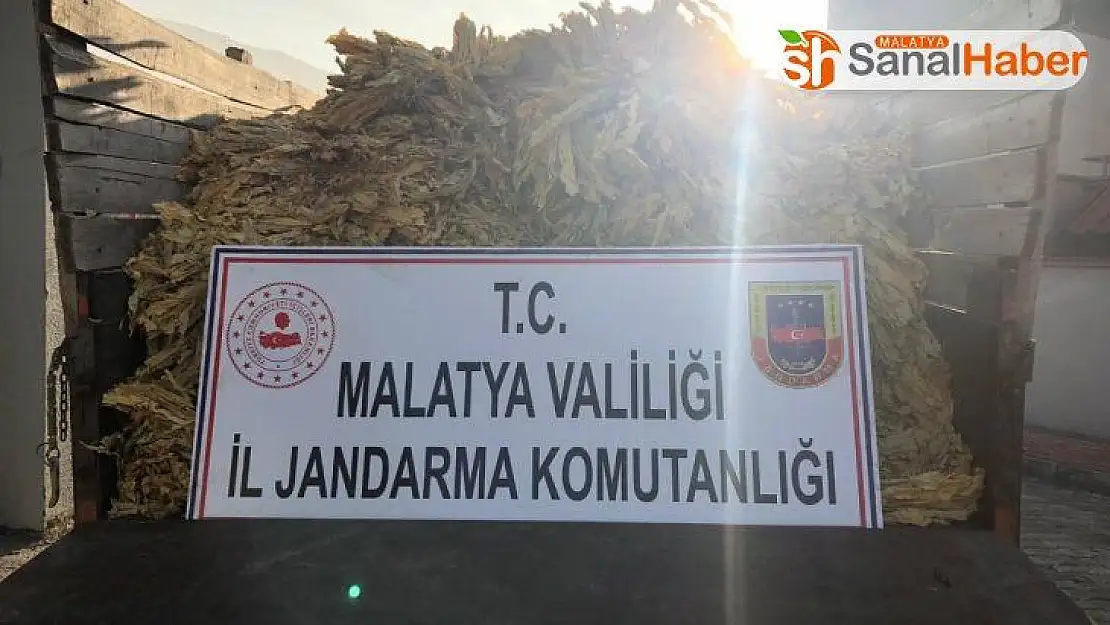 Malatya´da Tütün hırsızları yakalandı