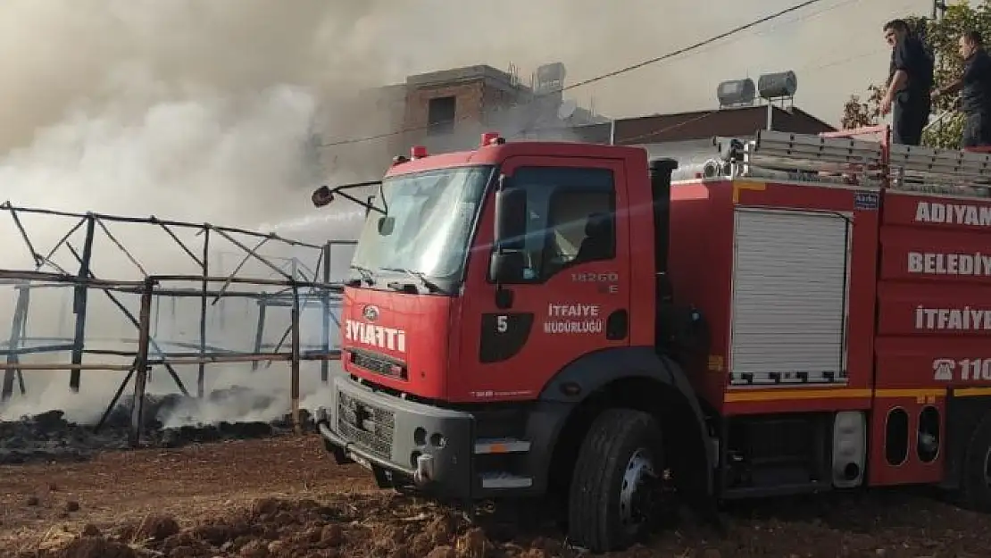 'Tütün iskelelerinde korkutan yangın'