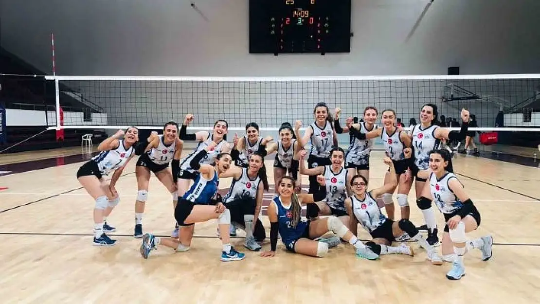 'TVF Kadınlar 2. Lig: Elazığ Belediyesi: 3 - Hatay Voleybol: 0'