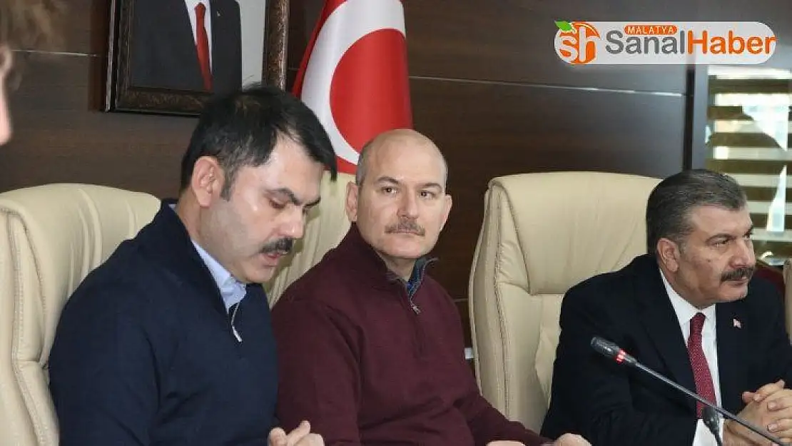 Üç Bakan'dan deprem değerlendirmesi