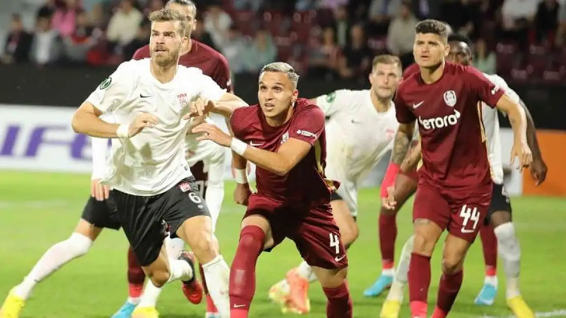 'UEFA Avrupa Konferans Ligi: CFR Cluj: 0 - Sivasspor: 1 (Maç sonucu)'