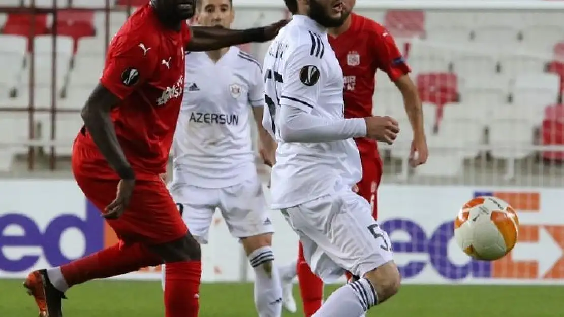 'UEFA Avrupa Ligi: Sivasspor: 1 - Karabağ: 0 (İlk yarı)'