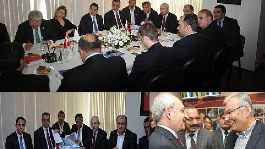 KILIÇDAROĞLU'NU ANTALYA'DA BAYKAL KARŞILADI