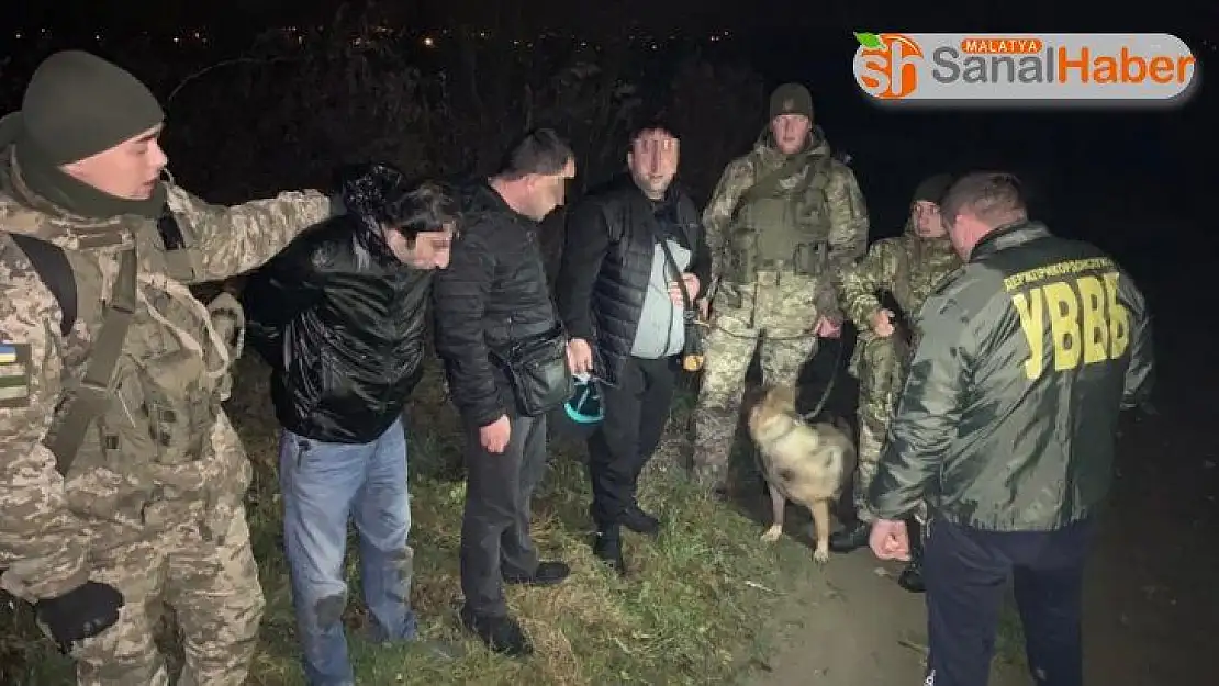 Ukrayna sınırlarında 2'si Türk 5 kişi yakalandı