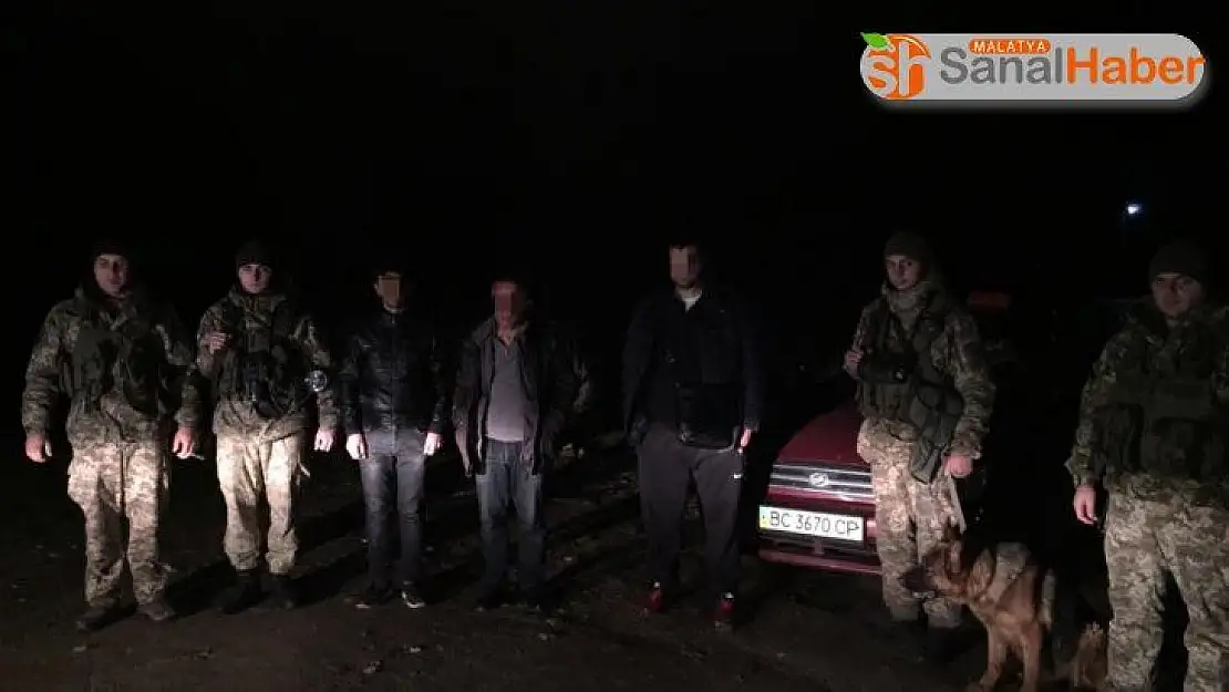Ukrayna sınırlarında 5 Türk vatandaşı yakalandı
