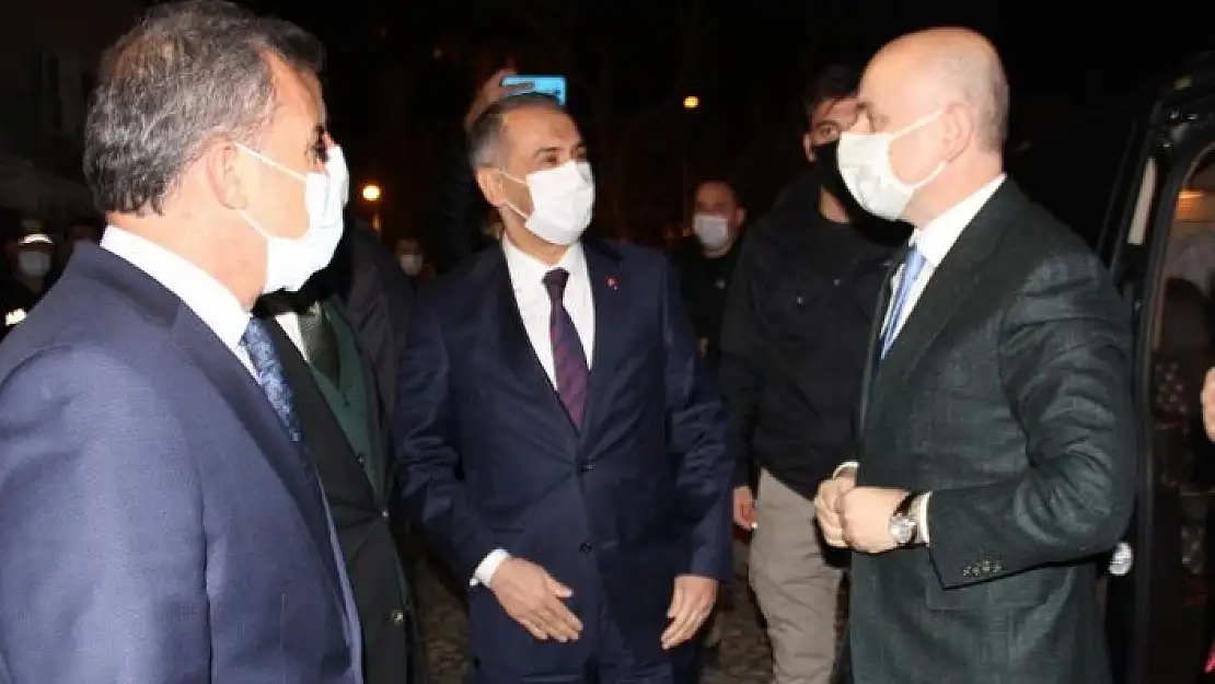 'Ulaştırma ve Altyapı Bakanı Karaismailoğlu Adıyaman´da'