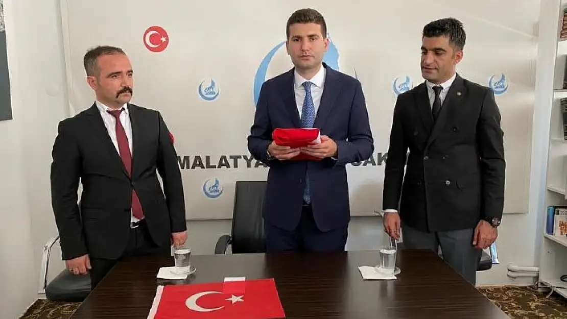 'Ülkü Ocakları Malatya İl Başkanlığı´nda bayrak Şengönül´de'